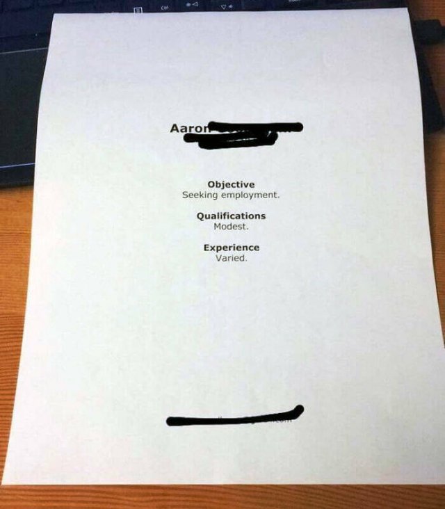 Unusual And Funny Resumes (20 pics)