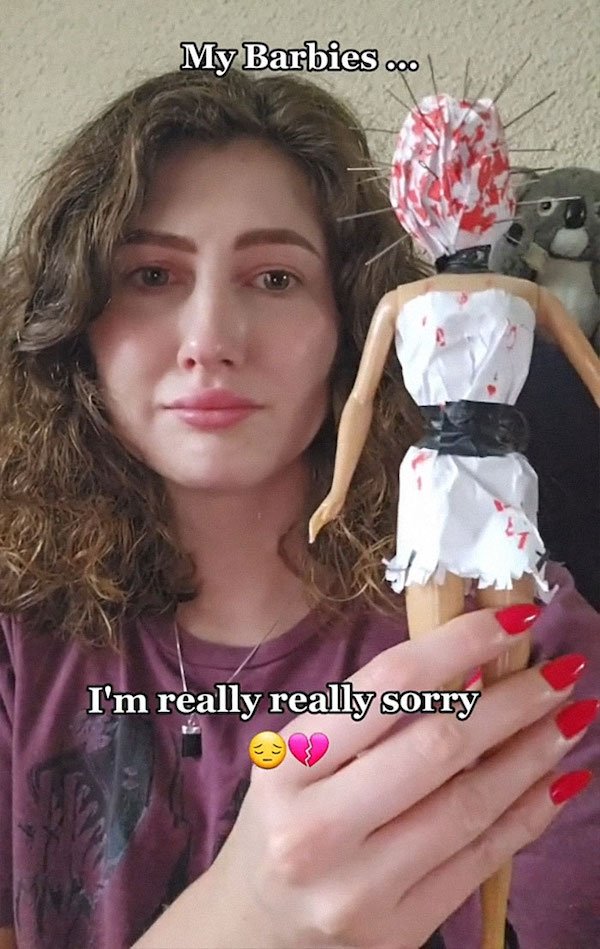 Creepy DIY Dolls (23 pics)