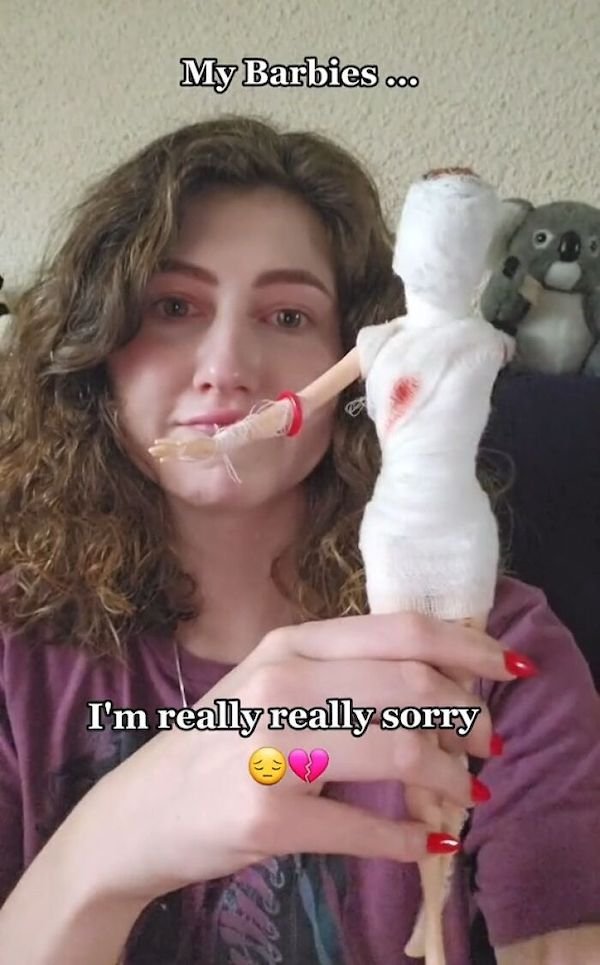 Creepy DIY Dolls (23 pics)