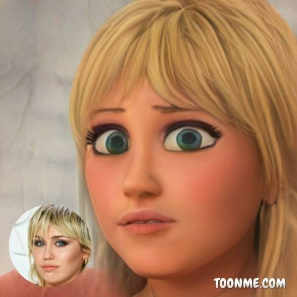 Celebrities Transform Into A Cartoon Characters (27 pics)