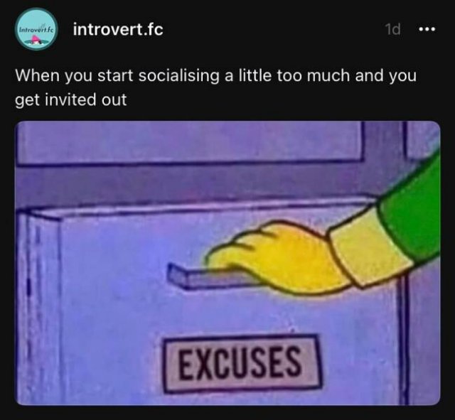 Introverts Memes (25 pics)