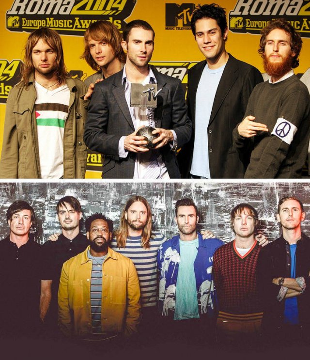 Famous Music Artists In The Past And Now (20 pics)