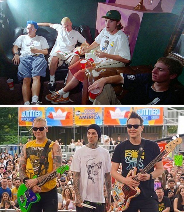 Famous Music Artists In The Past And Now (20 pics)