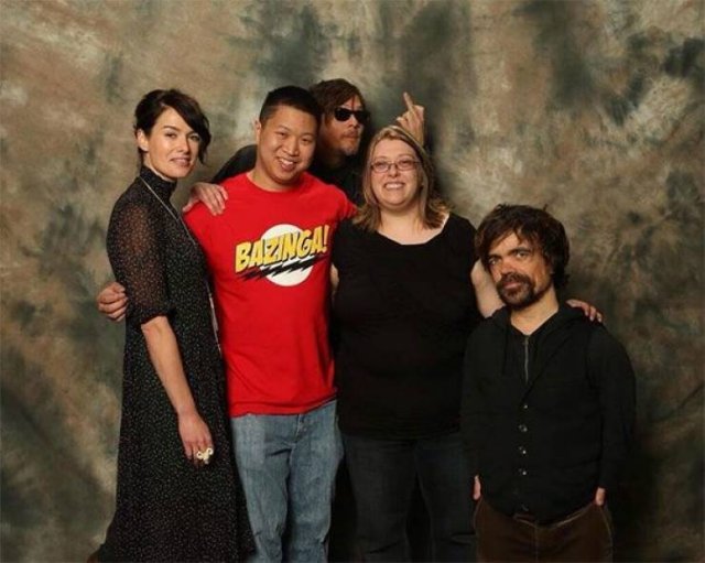 Unexpected Celebrity Encounters (25 pics) Unexpected Celebrity Encounters (25 pics)