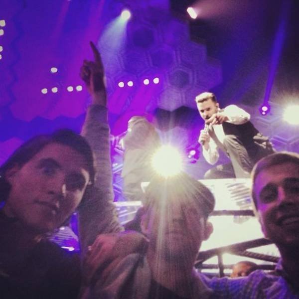 Unexpected Celebrity Encounters (25 pics) Unexpected Celebrity Encounters (25 pics)