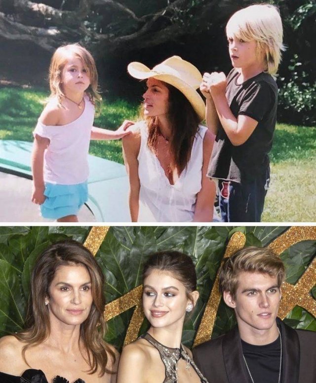 Celebrity Kids Then And Now (14 pics)
