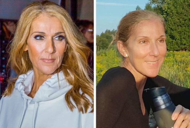Famous Women With And Without Makeup (16 pics)