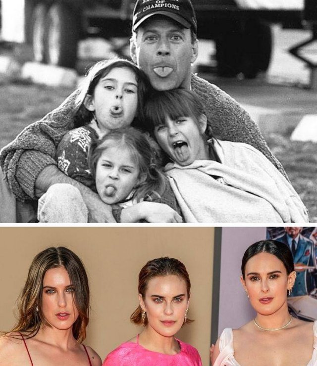 Celebrity Kids Then And Now (14 pics)
