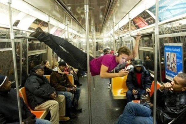 Odd People In The Subway (51 pics)