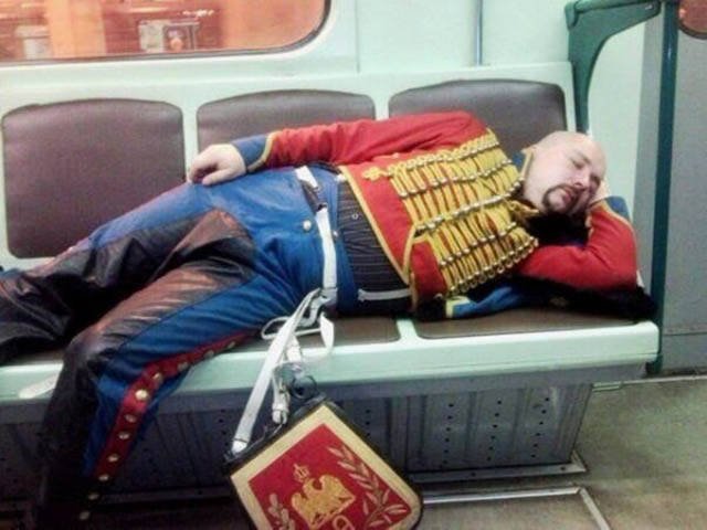 Odd People In The Subway (51 pics)