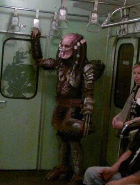 Odd People In The Subway (51 pics)