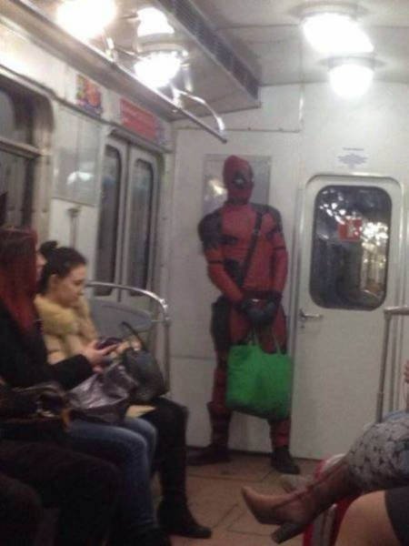 Odd People In The Subway (51 pics)