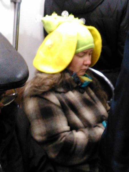Odd People In The Subway (51 pics)
