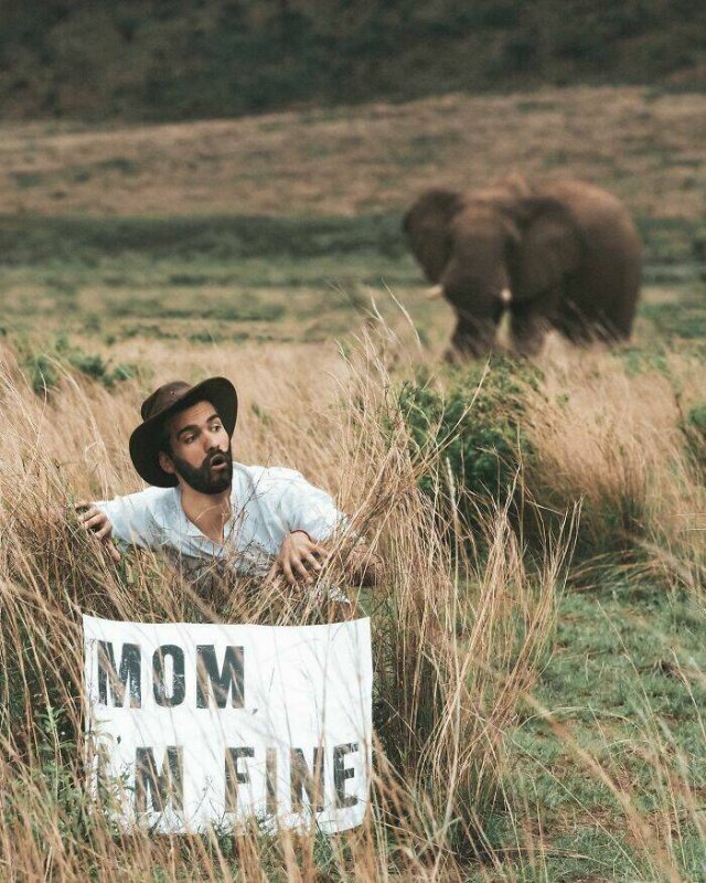 Messages For Mom From A Funny Traveler (23 pics)