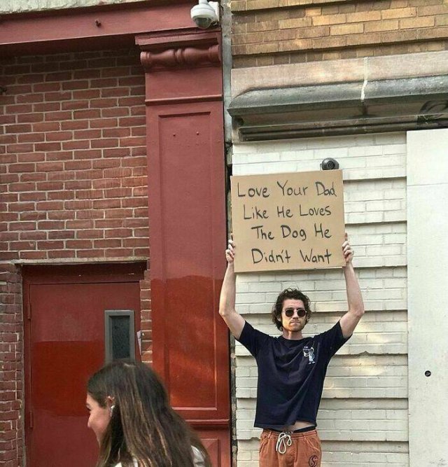 Funny And Truthful Thoughts Of A Guy With A Sign (20 pics)