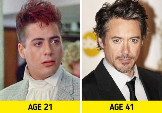 Famous Actors At Different Ages (17 pics) Famous Actors At Different Ages (17 pics)