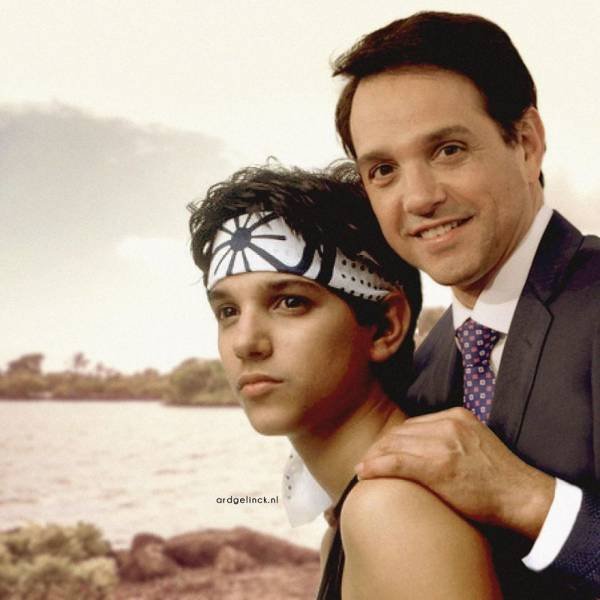 Actors With Their Famous Characters (28 pics)