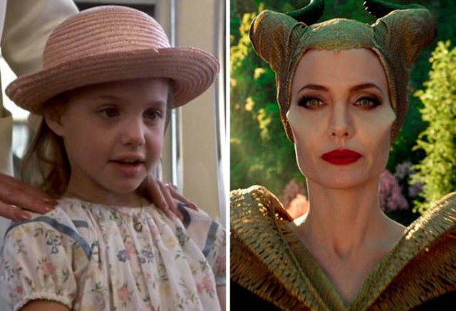 Actors And Actresses In Their First And Late Roles (50 pics)