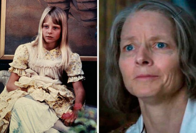 Actors And Actresses In Their First And Late Roles (50 pics)