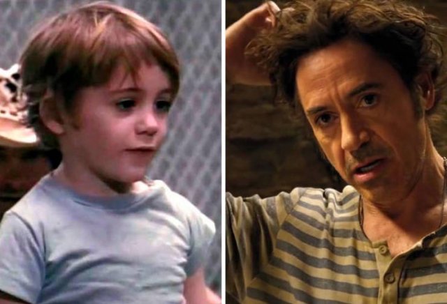 Actors And Actresses In Their First And Late Roles (50 pics)