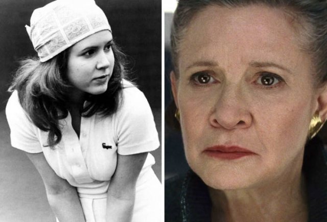 Actors And Actresses In Their First And Late Roles (50 pics)