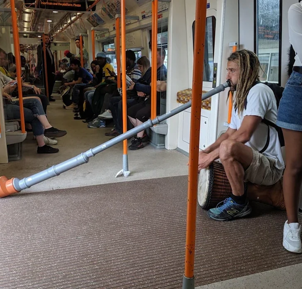 Strange People In The Subway (32 pics)