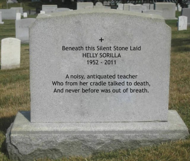 Positive Epitaphs (20 pics)