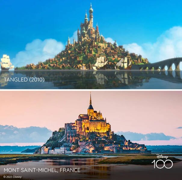 Real Places From Popular Cartoons (15 pics)