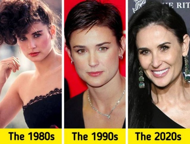 Celebrities Then And Now (17 pics)