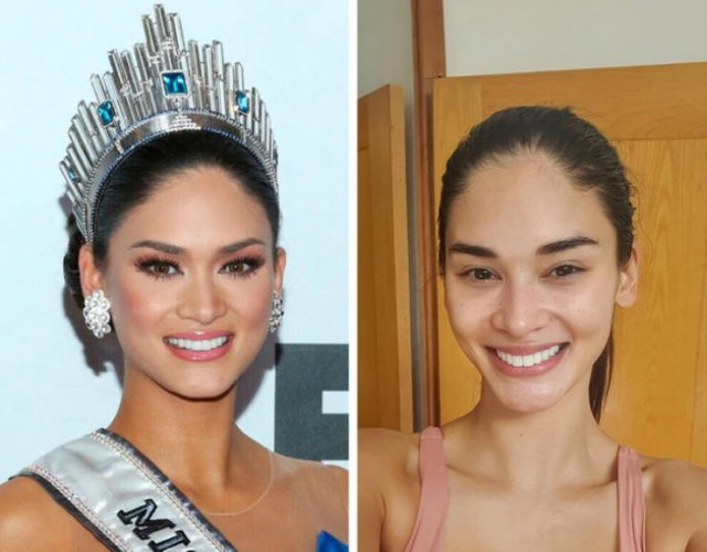 Miss Universe Winners Without Makeup (13 pics)