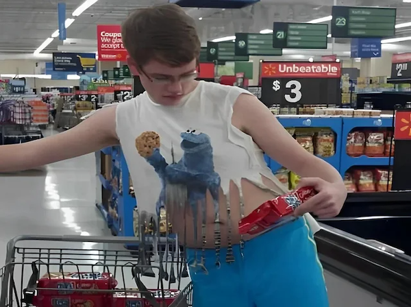 Weird People In Shops (33 pics)