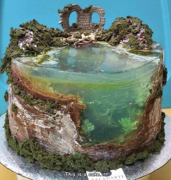 Unusual And Fantastic Cakes (32 pics)