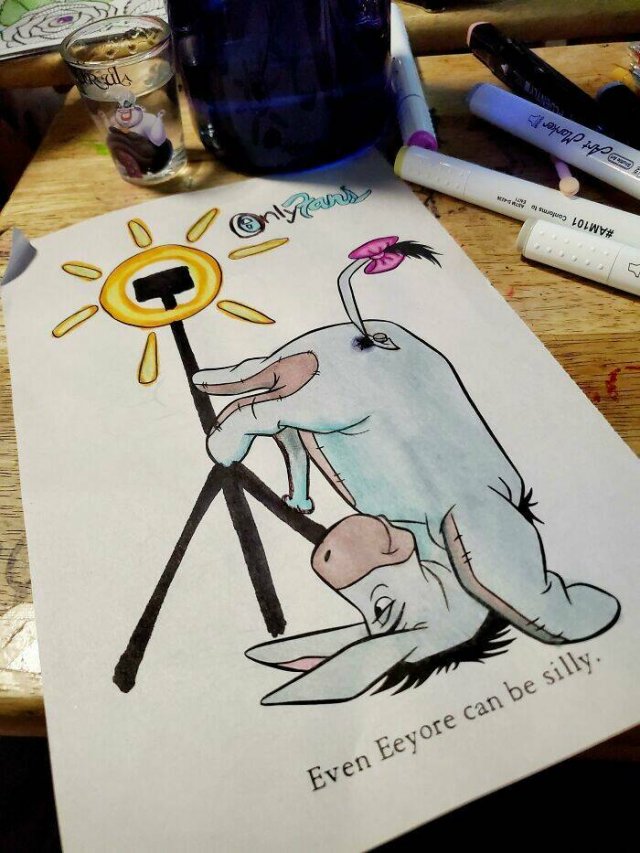 Adults People Against Children's Coloring Books (24 pics)