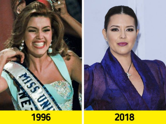 Miss Universe Winners In The Past And Now (18 pics)