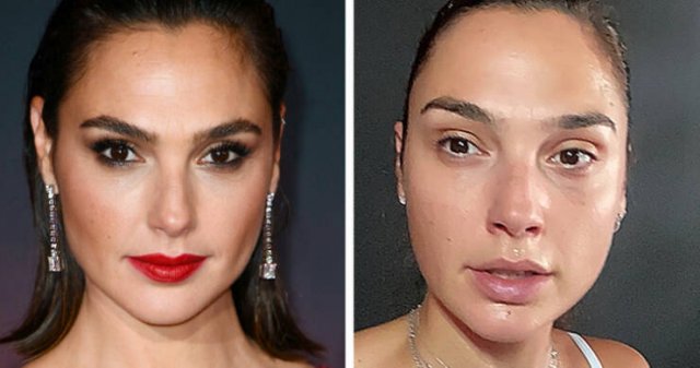 Famous People Without Makeup (25 pics)
