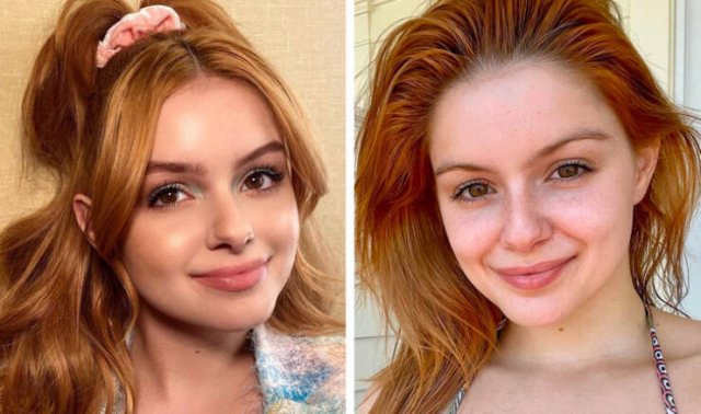 Famous People Without Makeup (25 pics)