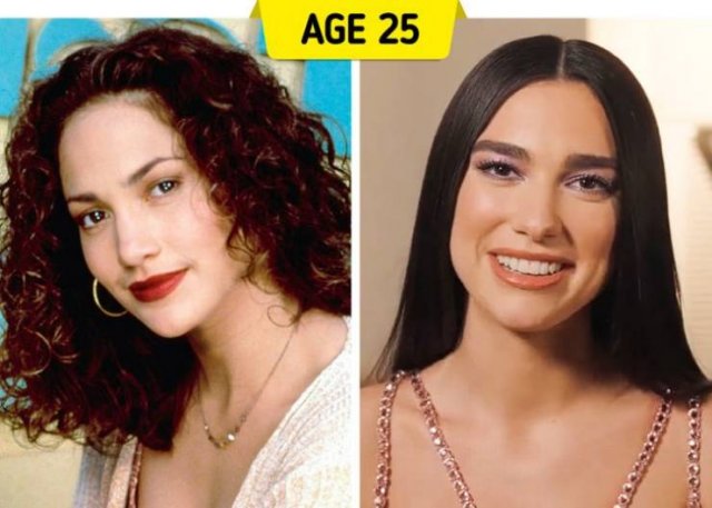 Celebrities Of The Past And Celebrities Of The Present At The Same Age (14 pics)