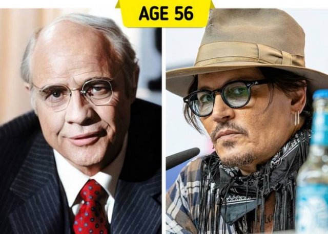 Celebrities Of The Past And Celebrities Of The Present At The Same Age (14 pics)