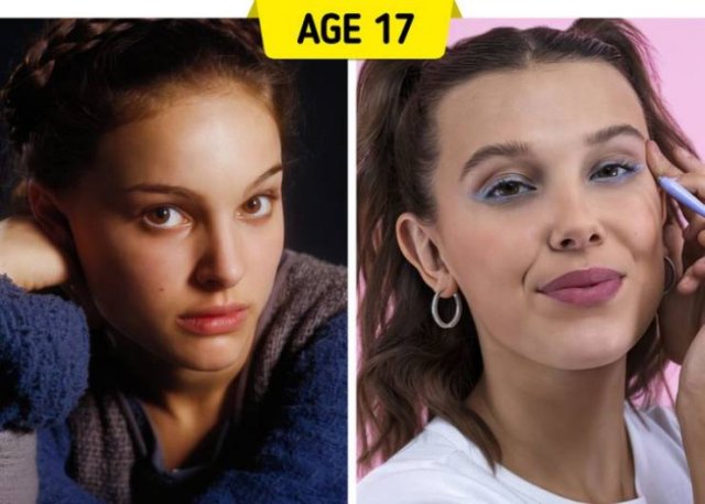 Celebrities Of The Past And Celebrities Of The Present At The Same Age (14 pics)