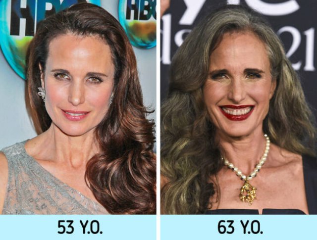 Famous Women Who Decided To Age Naturally (19 pics) Famous Women Who Decided To Age Naturally (19 pics)
