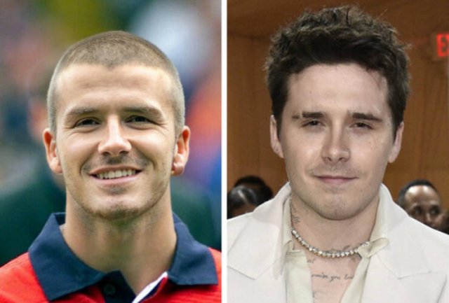 Celebrities And Their Kids At The Same Age (12 pics) Celebrities And Their Kids At The Same Age (12 pics)
