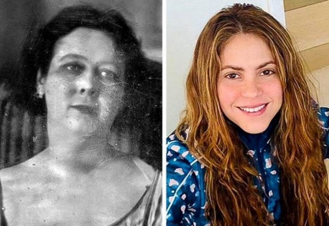 Celebrity Doppelgangers From the Past (17 pics) Celebrity Doppelgangers From the Past (17 pics)