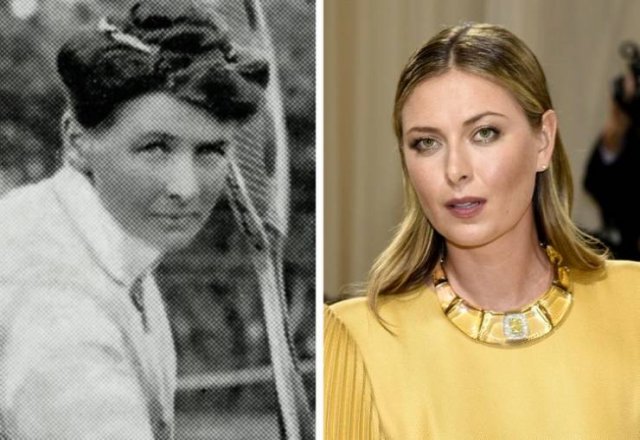 Celebrity Doppelgangers From the Past (17 pics) Celebrity Doppelgangers From the Past (17 pics)