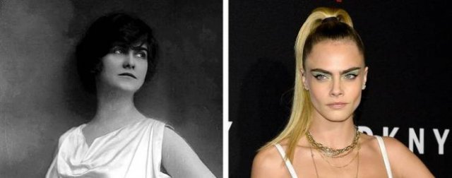 Celebrity Doppelgangers From the Past (17 pics) Celebrity Doppelgangers From the Past (17 pics)