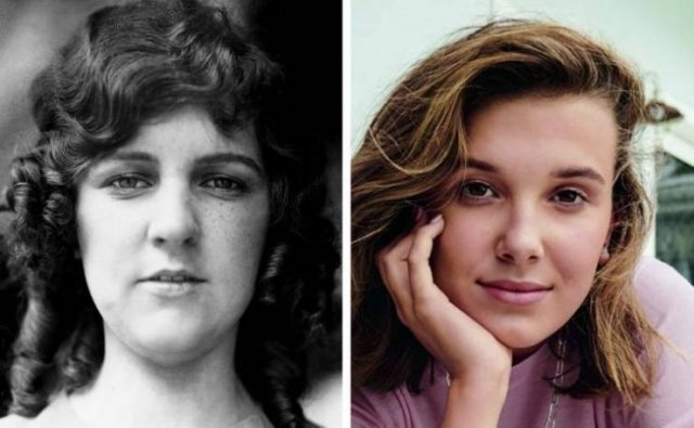 Celebrity Doppelgangers From the Past (17 pics) Celebrity Doppelgangers From the Past (17 pics)