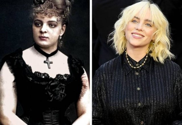 Celebrity Doppelgangers From the Past (17 pics) Celebrity Doppelgangers From the Past (17 pics)