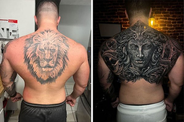 Excellent Tattoo Cover-Up (22 pics)