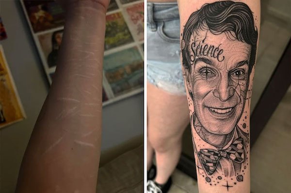 Excellent Tattoo Cover-Up (22 pics)