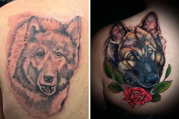 Excellent Tattoo Cover-Up (22 pics)