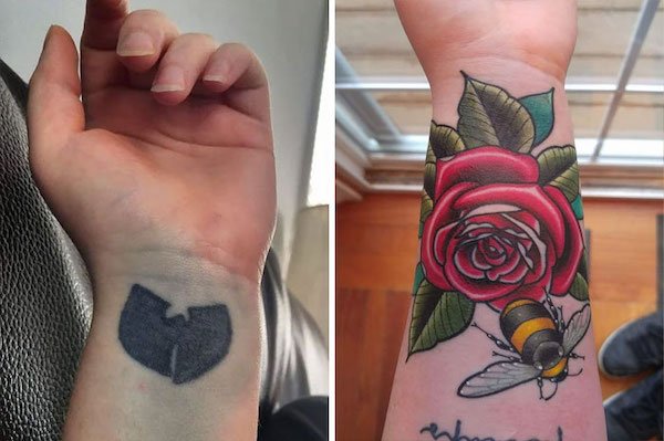 Excellent Tattoo Cover-Up (22 pics)